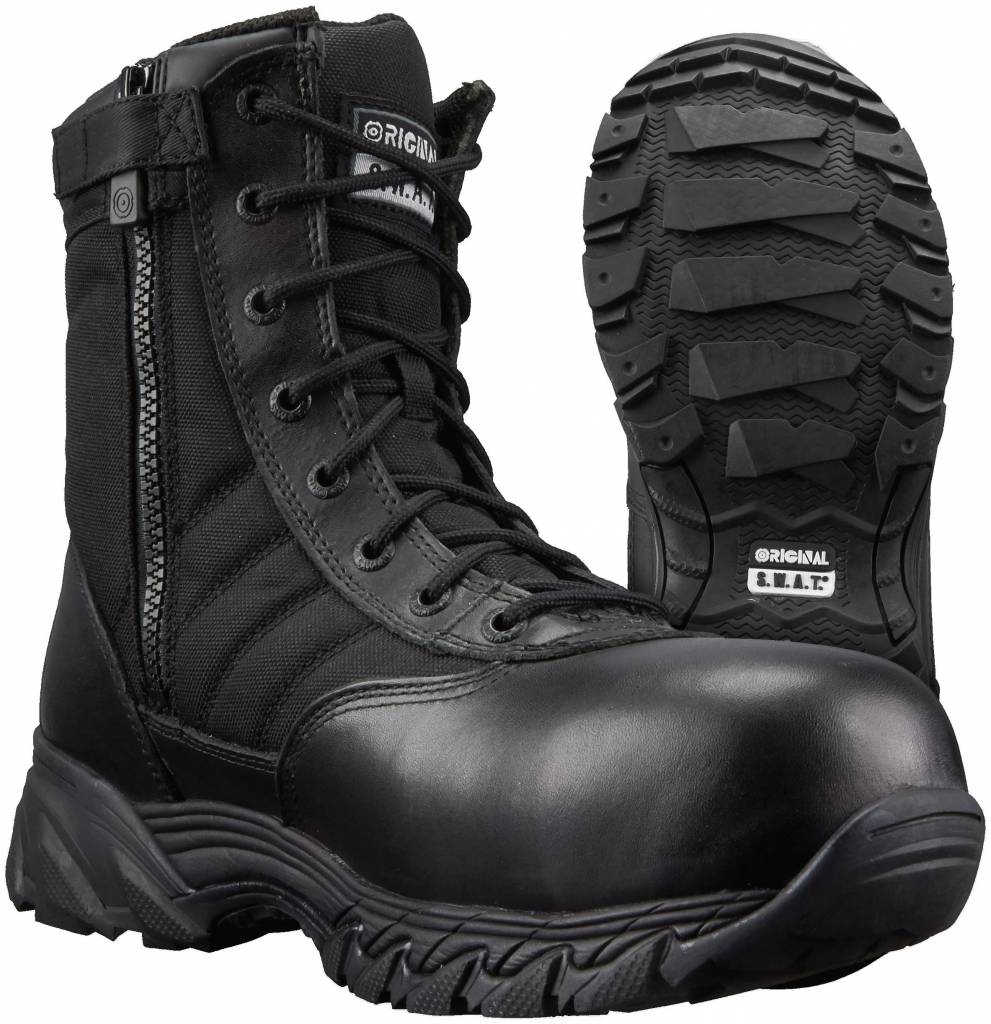 BOTA TACTICA ORIGINAL SWAT CON ZIPPER  Lights- Sirens- Alarms- Personal  Safety Equipment- Interior and ambulance accessories Distributor